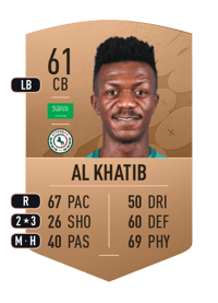 Abdullah Al Khatib Common 61 OVR