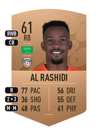 Mukhair Al Rashidi Common 61 OVR