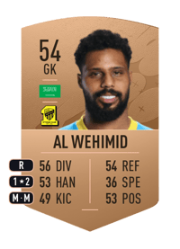 Saleh Al Wehimid Common 54 OVR