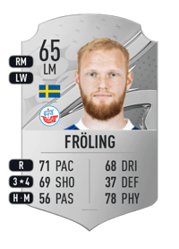 Nils Fröling Rare 65 OVR