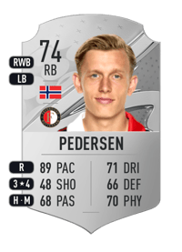 Marcus Holmgren Pedersen Rare 74 OVR