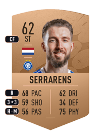 Fabian Serrarens Common 62 OVR