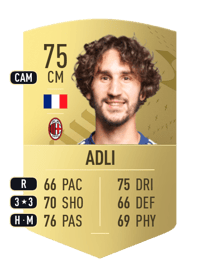 Yacine Adli Common 75 OVR