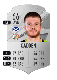 Nicky Cadden Rare 66 OVR