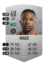 Paseka Mako Common 68 OVR