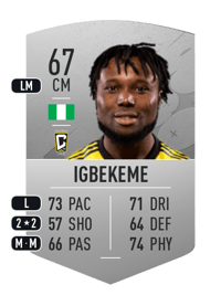 James Igbekeme Common 67 OVR