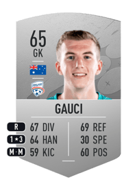 Joe Gauci Common 65 OVR