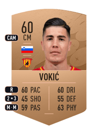 Dejan Vokić Common 60 OVR