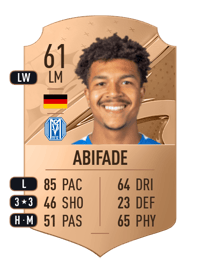 Samuel Abifade Rare 61 OVR