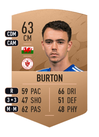 Robbie Burton Common 63 OVR