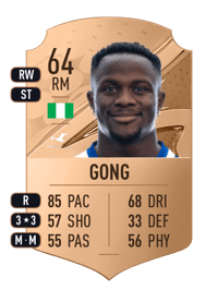 Hilary Gong Rare 64 OVR