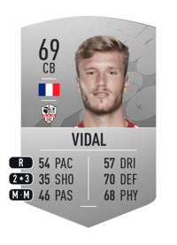 Clément Vidal Common 69 OVR