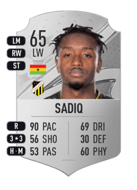 Ibrahim Sadiq Rare 65 OVR