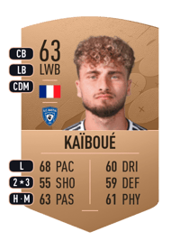 Kylian Kaïboué Common 63 OVR