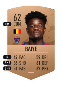 Brandon Baiye Common 62 OVR