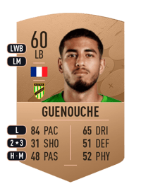 Hakim Guenouche Common 60 OVR
