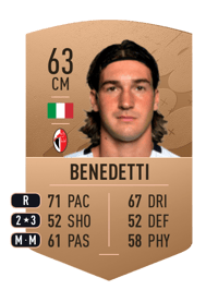 Leonardo Benedetti Common 63 OVR