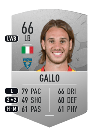 Antonino Gallo Common 66 OVR