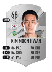 Kim Moon Hwan Rare 68 OVR