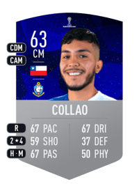 Marco Collao CONMEBOL SUDAMERICANA 63 OVR