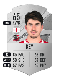 Josh Key Rare 65 OVR