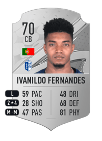 Ivanildo Fernandes Rare 70 OVR