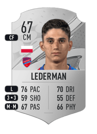 Ben Lederman Rare 67 OVR