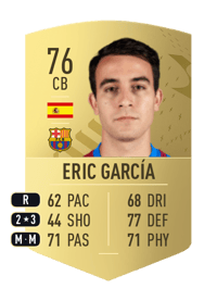 Eric García Common 76 OVR
