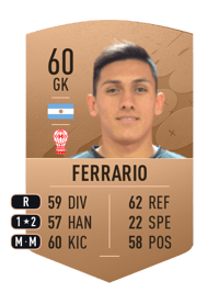 Rafael Ferrario Common 60 OVR