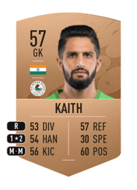 Vishal Kaith Common 57 OVR