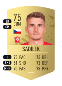 Michal Sadílek Common 75 OVR