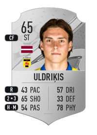 Roberts Uldriķis Rare 65 OVR