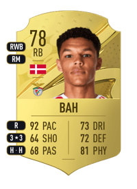 Alexander Bah Rare 78 OVR