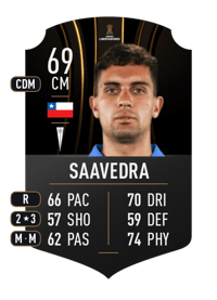 Ignacio Saavedra CONMEBOL LIBERTADORES 69 OVR