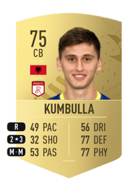 Marash Kumbulla Common 75 OVR