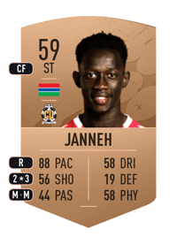 Saikou Janneh Common 59 OVR
