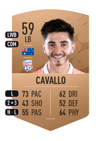 Joshua Cavallo Common 59 OVR
