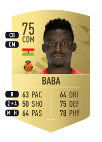 Iddrisu Baba Common 75 OVR