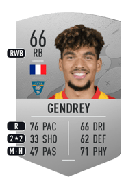 Valentin Gendrey Common 66 OVR