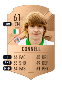 Luca Connell Rare 61 OVR
