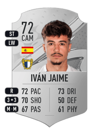 Iván Jaime Rare 72 OVR