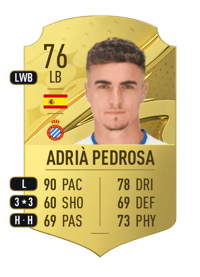 Adrià Pedrosa Rare 76 OVR