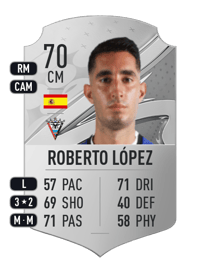 Roberto López Rare 70 OVR