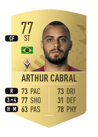 Arthur Cabral Common 77 OVR