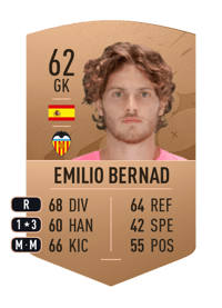 Emilio Bernad Common 62 OVR