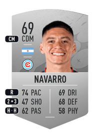 Federico Navarro Common 69 OVR