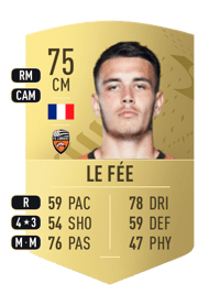 Enzo Le Fée Common 75 OVR