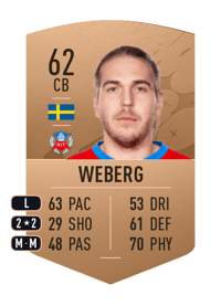 Charlie Weberg Common 62 OVR