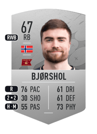 Sondre Bjørshol Common 67 OVR