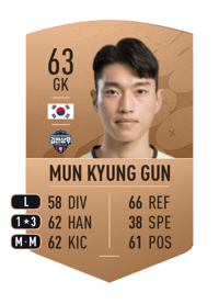 Mun Kyung Gun Common 63 OVR
